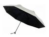 UVION Folding Sun and Rain First Class Cool Black 60cm Parasol, Umbrella, Umbrella, Shading, 99.99, Coating, Lining, Ribs,