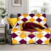 Плед Brisbane Broncos Подходит для диванов, кроватей, офисов и кемпинга - Идеальный подарок на Хэллоуин, Рождество