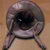 Cosplay Sorting Hat Leather Halloween Ornament Large Ruched Witch Hat  Halloween Party