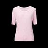 Women's Solid Short Sleeve Knit Top
