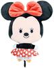 MORIPiLO Disney Minnie Mouse Body Pillow (Yururun Art) Skin-Friendly Micro Fabric Plush Toy Nap Pillow Red 35x40x8cm Disney Character Pillow Morishita