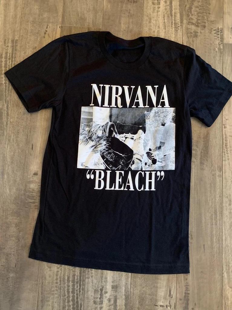 Nirvana Рок-группа Классический Альбом Постер Графический Принт Хлопковая Футболка Уличная Мода Хип-Хоп Модная Футболка Унисекс Женская Свободная Оверсайз Топ
