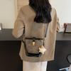 Customer Order Retro Casual Brown Texture Bucket Bag 2025 New Trendy Fashion Versatile Shoulder Bag Women's Messenger Bag