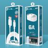 66 Вт 6 А Super Fast Charging Type-C кабель для Huawei, 2 м, Полностью совместим с Flash Charge