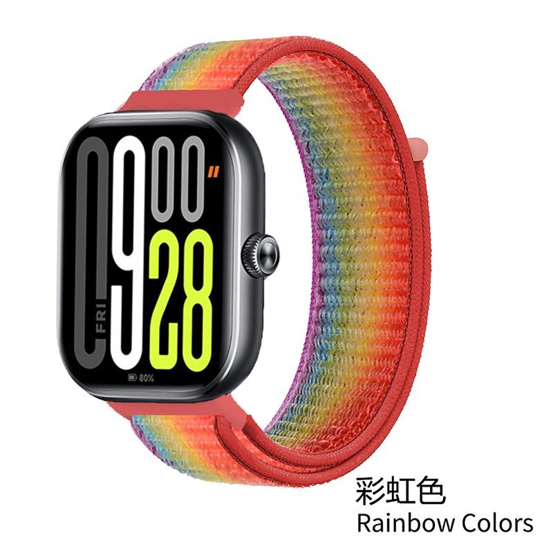 Плетеный нейлоновый ремешок для Xiaomi Mi Band 9/8 Pro Дышащий Удобный Аксессуары Сменный браслет Redmi Watch 4/5 correa