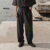 Эскиз Мужские Летние Свободные Повседневные Брюки Прямого Кроя 2025