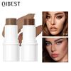 QIBEST Face Makeup Bronzer Stick Cream Rouge Tint Contouring Makeup Cosmetic Highlighter Bronzer Pen Women Face Illuminator 7.2g