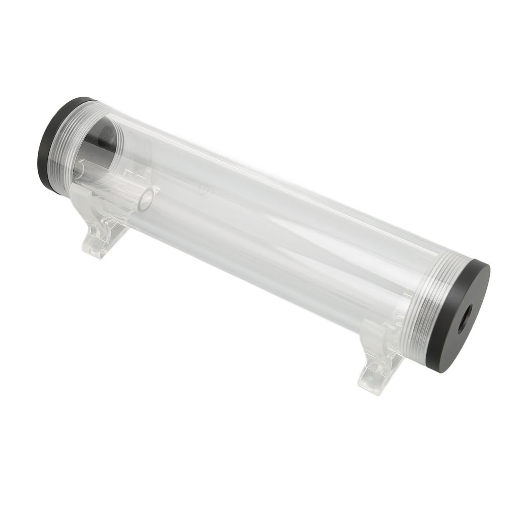 Water Cooling Tank 50mm Diameter G1 4 Thread Acrylic CPU Water Cooler Kits with L Shaped Buckle Screws for PC Computer