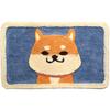 Cartoon Flocked Bath Mat Cute Animal Super Fiber Thickened Plush Bathroom Carpet Water-absorbent Anti-slip Bath Rug