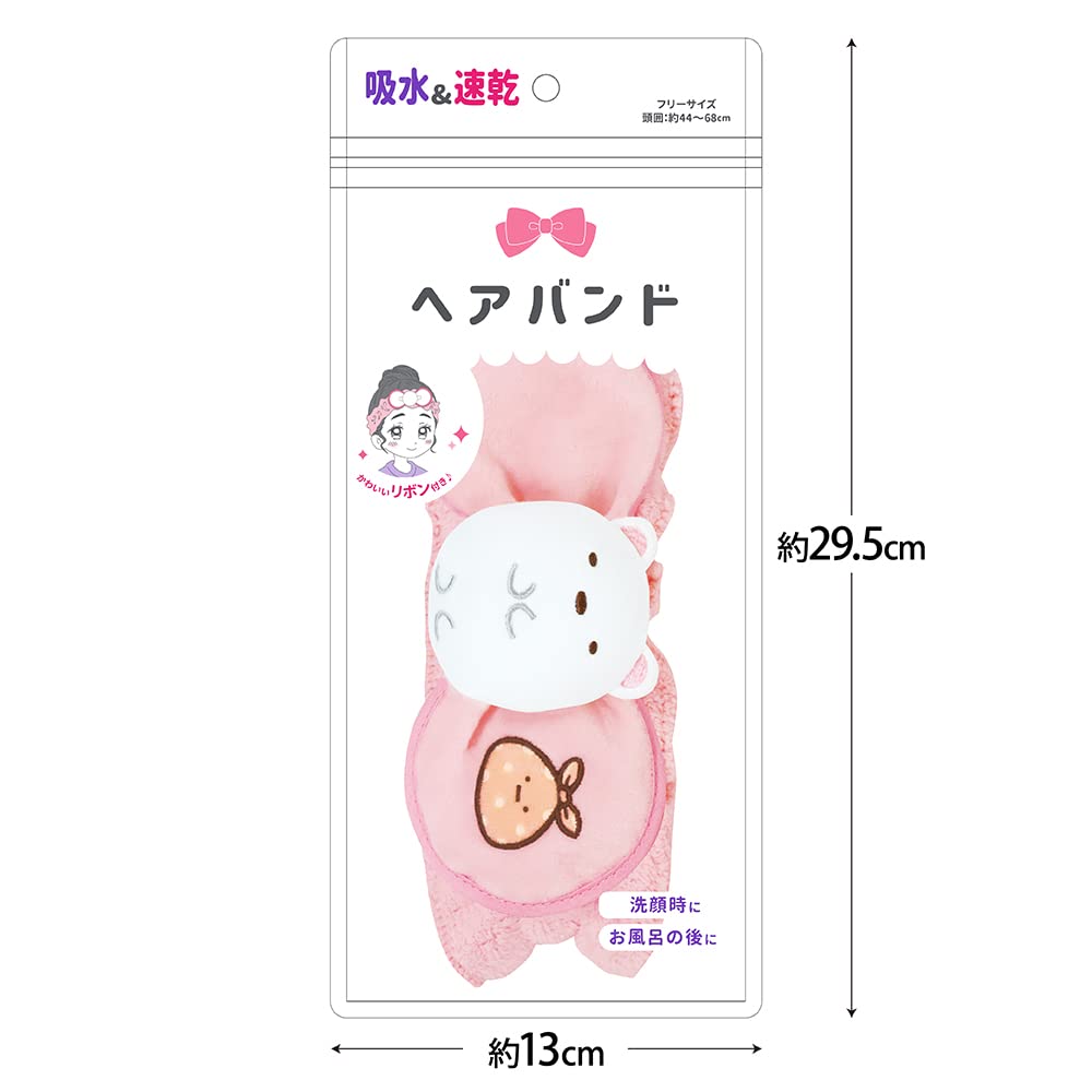 Morimoto Sangyo Ободок для волос Sumikkogurashi Версия Белый медведь 2