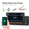 Автомобильный радиоприемник 1 Din Универсальный CarPlay Android Авто Мультимедийный плеер Bluetooth MirrorLink FM-приемник