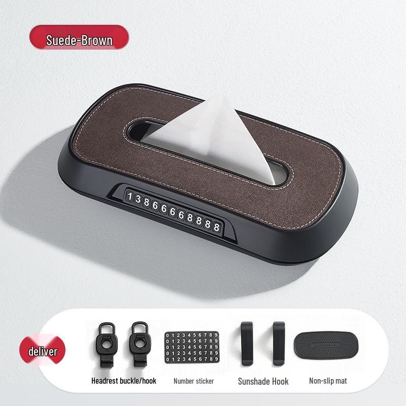 Tesla Model 3/Y/X/S Car Tissue Box - Car Interior Accessory