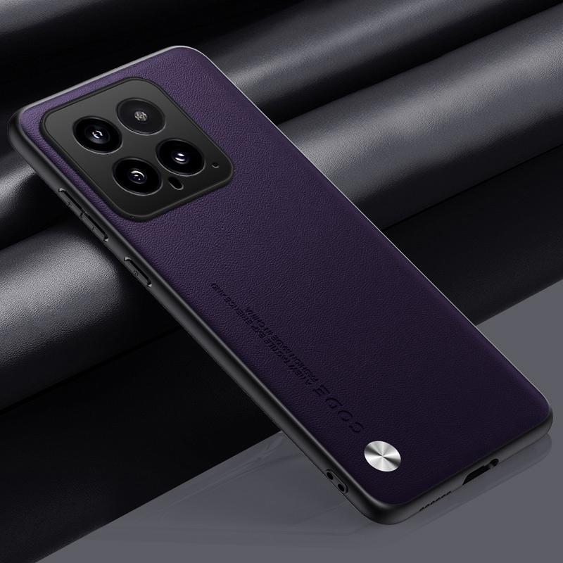 Роскошный чехол из искусственной кожи для Xiaomi Mi 14 Pro Mi14, матовый силиконовый чехол с полной защитой для телефона для Xiaomi 14 Pro Xiaomi14