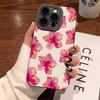 Нежный Цветочный Узор Мягкий ТПУ Защитный Чехол для Телефона Для iPhone 16 Pro Max 15 14 Plus 13 12 Mini 11 XS X XR 7 8 Plus 16E Чехол