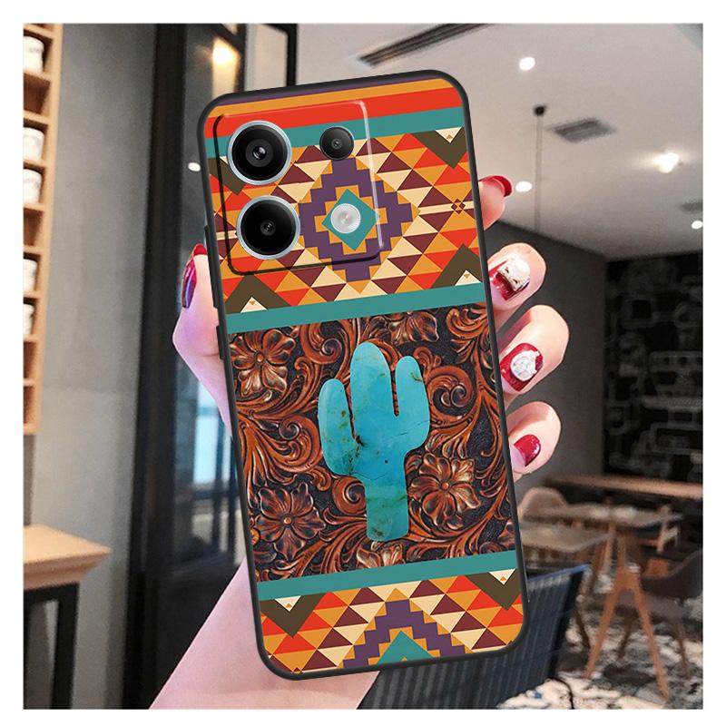 Чехол Western Cowgirl Cowboy Boho Aesthetic для Xiaomi Redmi Note 13 12 10 9 8 11 Pro 12S 11S 10S 9S Remdi 13C 9C 10C 12C