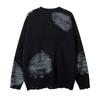 2026 Vintage Loose Knit Sweater Men Women Hip Hop Style Casual Wear