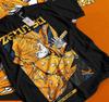 Agatsuma Zenitsu Shirt Demon Slayer Kimetsu No Yaiba Anime Black Shirt 593