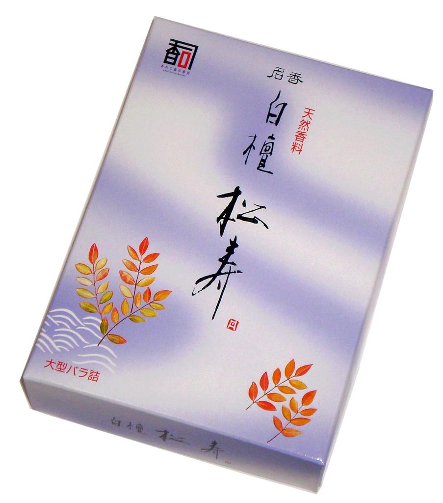 Shochikudo's Byakudan Shoju Incense Sticks, Large Bulk Pack #K-5