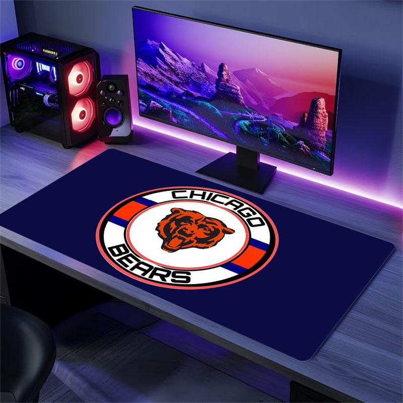 Bears Mouse Pad, Large Gaming Desk Mat, Non-slip XXL Mousepad for Laptop & Tablet, Mini PC Playmat with Stitched Edges