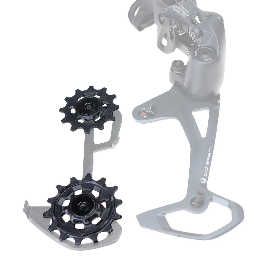 Rear Derailleur Pulley Assembly for SRAM Eagle XX1 X01 GX SX 12-Speed, 12T/14T Pulley Kit with Bearings