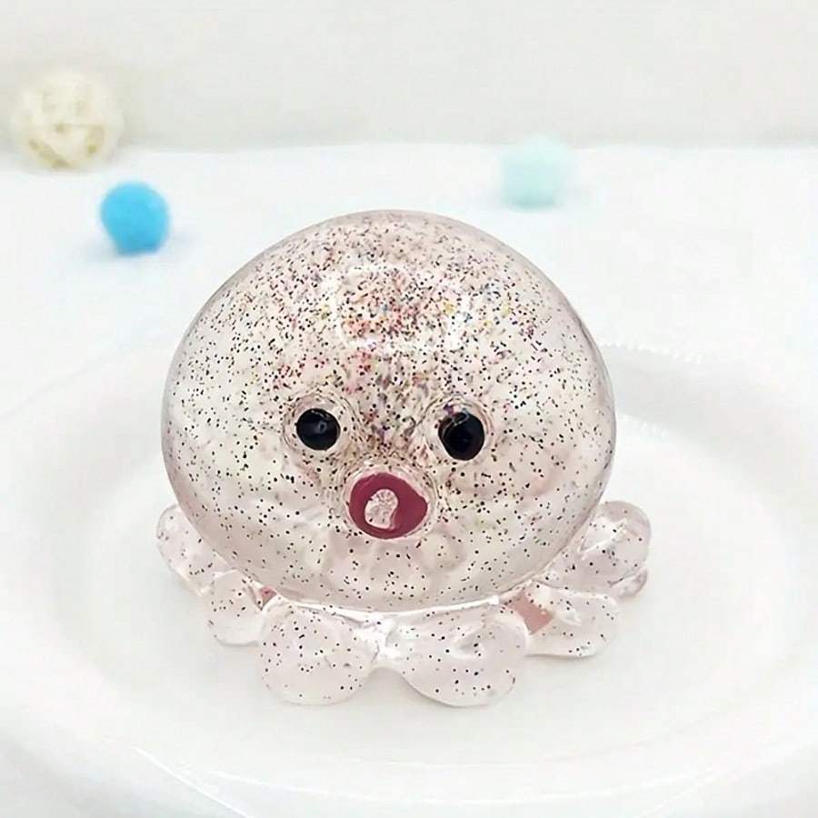 3PCS Octopus Squishy Stress Relief Kit Super Slow Rebound ,Cute Creative Designs ,Random Assortment , Ideal for Party Favors Gifts