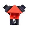 Convenient Woodworking Right Angle Clamp Red Plastic Clip-on No Assembly Durable Secure Grip Corner Clamp Carpentry Tool Set