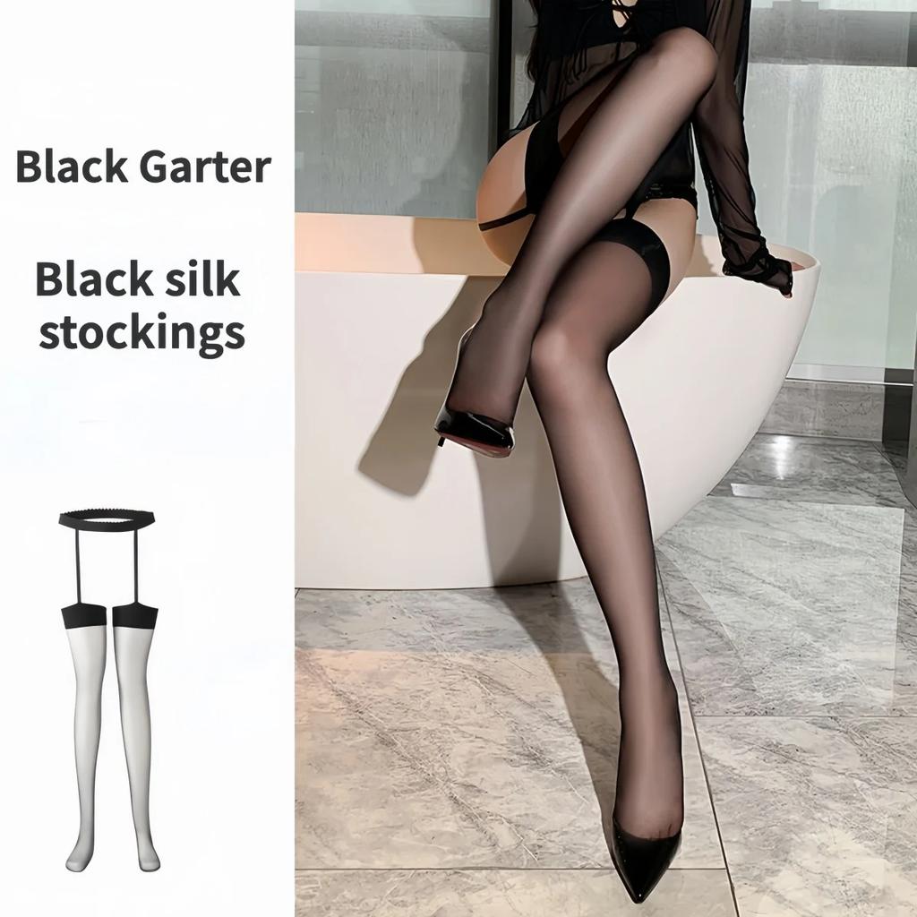 Женские сексуальные кружевные колготки с поясом для чулок, нижнее белье, высокие чулки с подвязками, колготки в сеточку, большие размеры