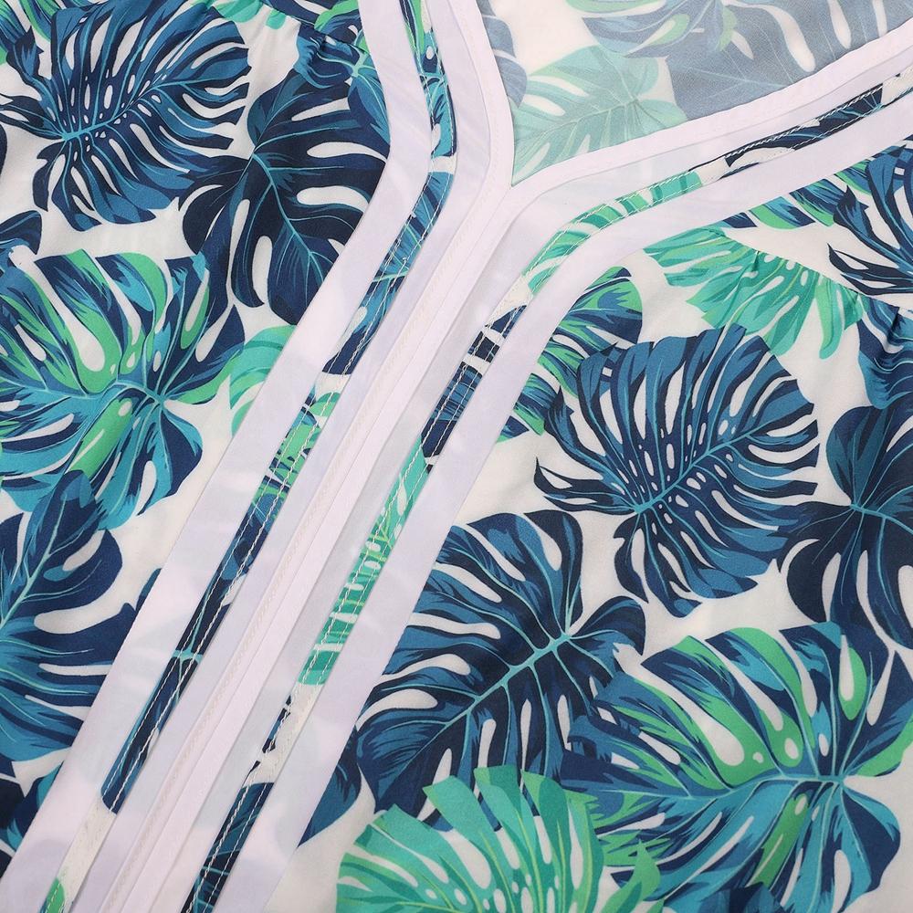 Женская ночная рубашка, дышащая и мягкая ультратонкая ночная рубашка с принтом, длинная ночная рубашка