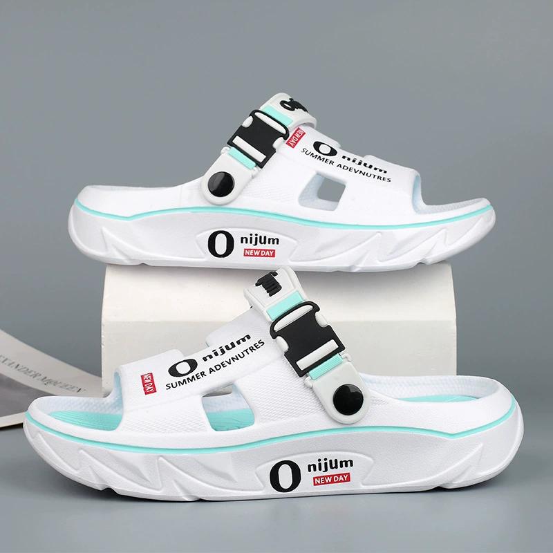 Мужские массажные тапочки для дома и улицы, сандалии для пляжа, удобные мягкие шлепанцы, сабо, повседневная обувь для мужчин и женщин, домашние тапочки