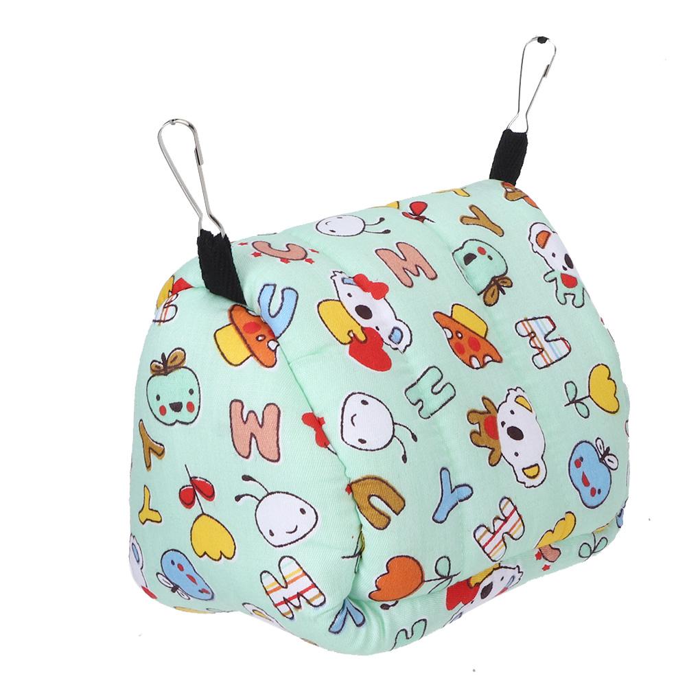 Green Winter Hamster Warm Hammock Hanging Bed House Nest for Small Pets Squirrel Sugar Glider Rabbit Guinea Pig