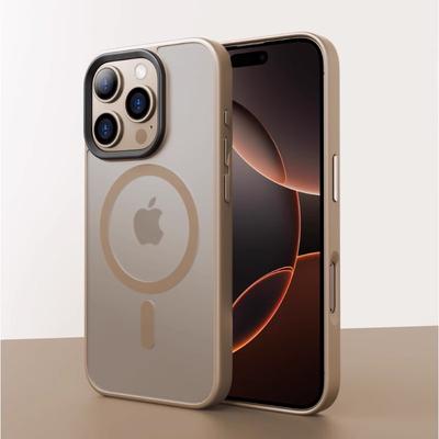 Подходит для Apple 16proMax Магнитный чехол для телефона с зарядкой Udun iPhone 15 Матовый на ощупь 14 Противоударный защитный чехол