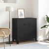 VidaXL Industrial Storage Chest Black 75x40x80 Cm Steel 145358