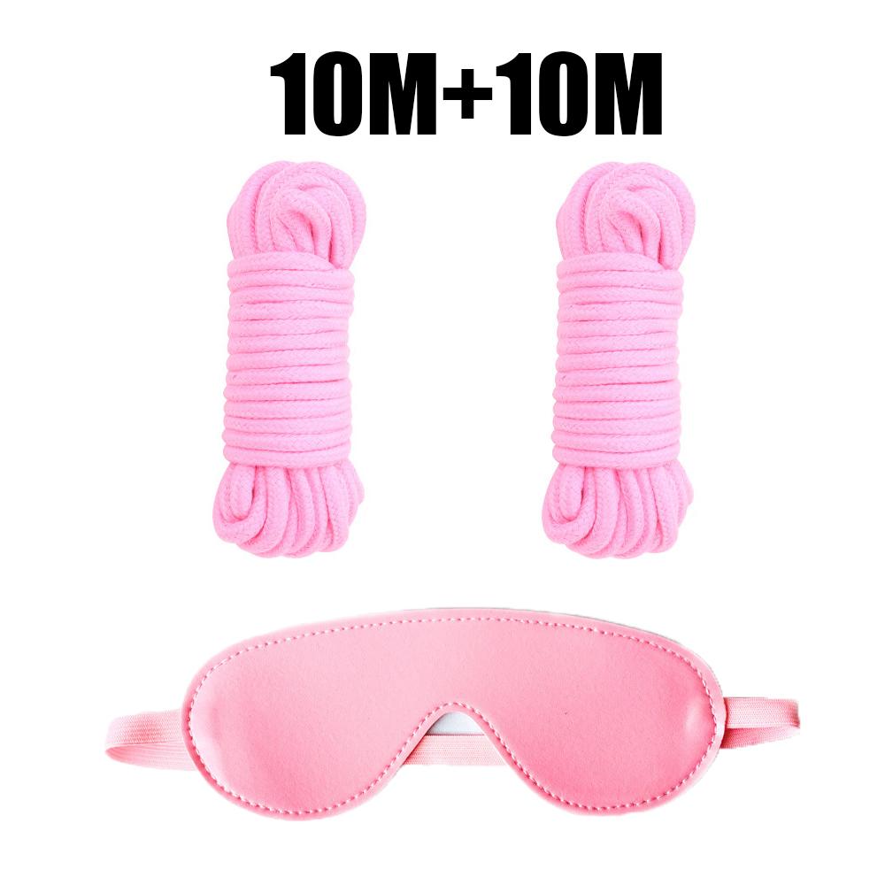 Мягкие хлопковые секс-веревки, набор для связывания, веревка для связывания, набор для взрослых сексуальных игр для женщин и мужчин, пара, ремень БДСМ, использование для игры в ограничения