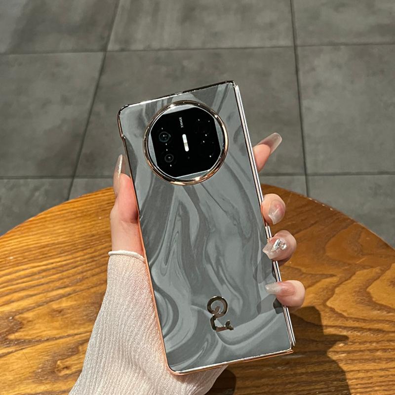 Год Змеи подходит для чехла для мобильного телефона Huawei matex5, складная коллекция X6, пионер, противоударный x3, электроplated кожаный чехол в китайском стиле