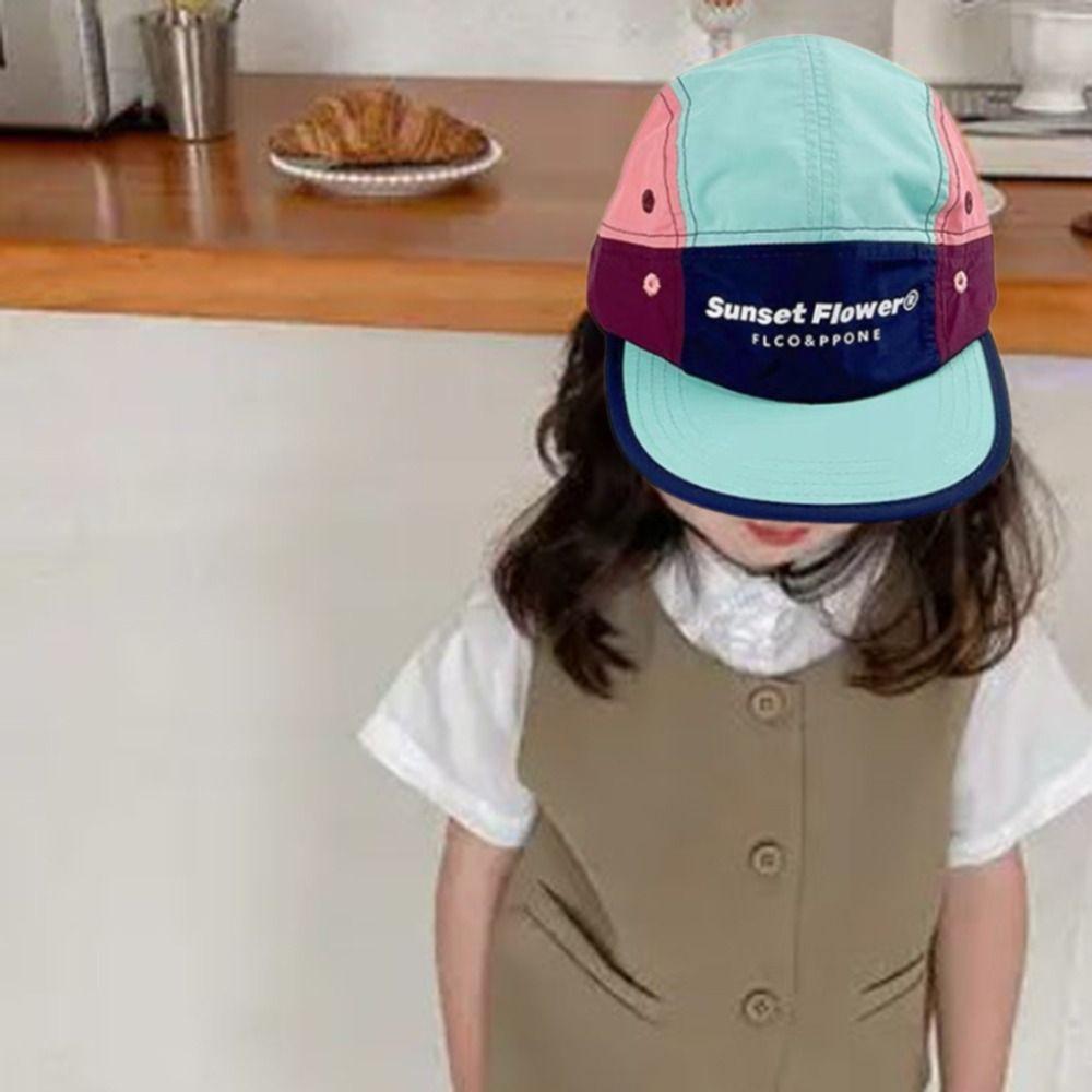 Korean Style Quick-drying Caps Parent-child Hat Kids Sun Hat All-match Baseball Cap Kids
