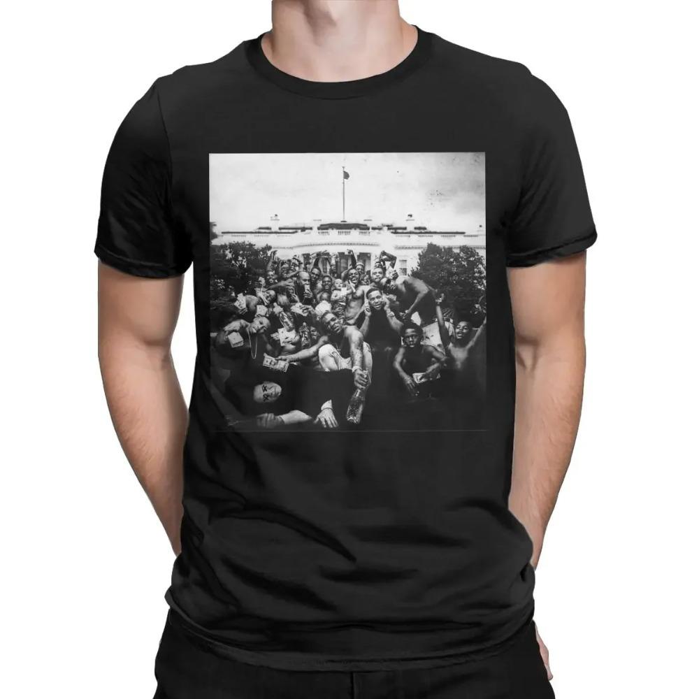 Футболки Hipster To Pimp A Butterfly Of Kendrick Lamar для мужчин Футболки из 100% хлопка Футболки с коротким рукавом Классическая одежда