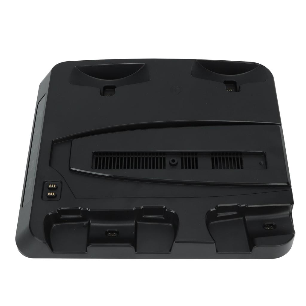 Charging Stand Base Heat Dissipation Fan 4 Ports LED Indicator Light Charging Station for PS5