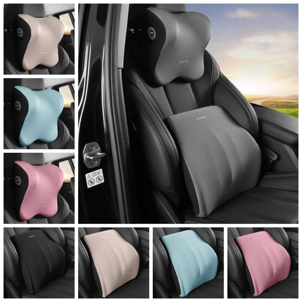 Ergonomic Design Lumbar Support Memory Cotton Backrest Cushion Comfort Car Cushion Car