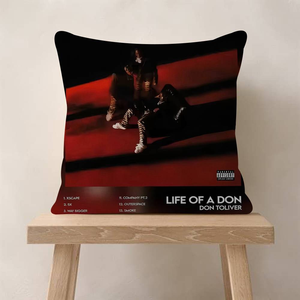 French Rap Pop Music Album Cushion Cover Decorative Pillow Sofa Home Decor Case Pillow Cases