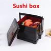 Three Layers Japanese Sushi Box Lunch Box Picnic Snack Box Fast Food Packages Bento Box Snack Packaging Box Candy Gift Lunch