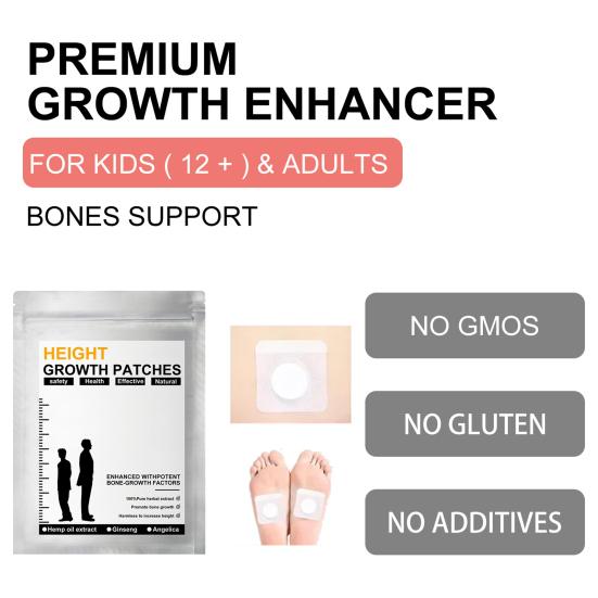 8 шт./пакет паста для увеличения роста натуральный морской конек женьшень пластыри для ног