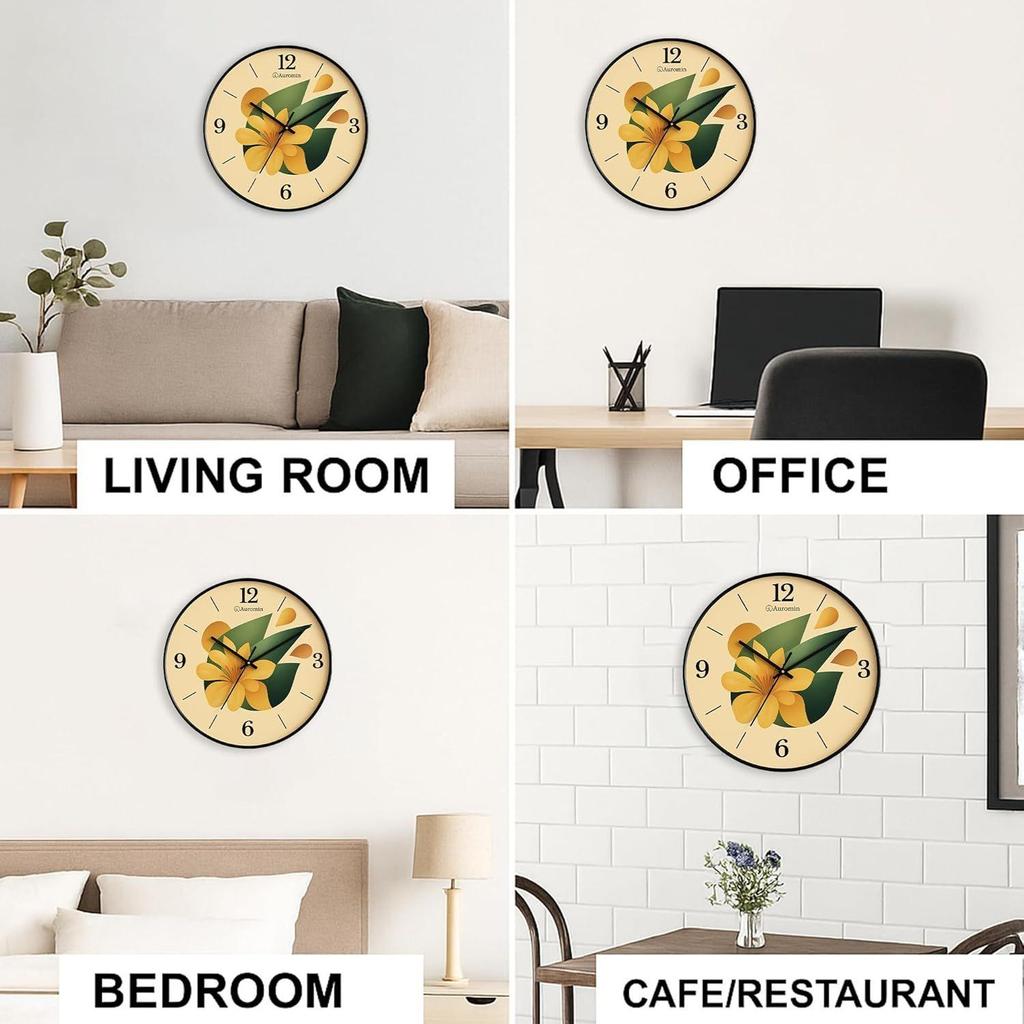 Stylish Latest Wall Clock for Living Room, Bedroom, Hall, Office | Fancy Luxury Designer Wall Watches for Home Modern Big Size Clock |