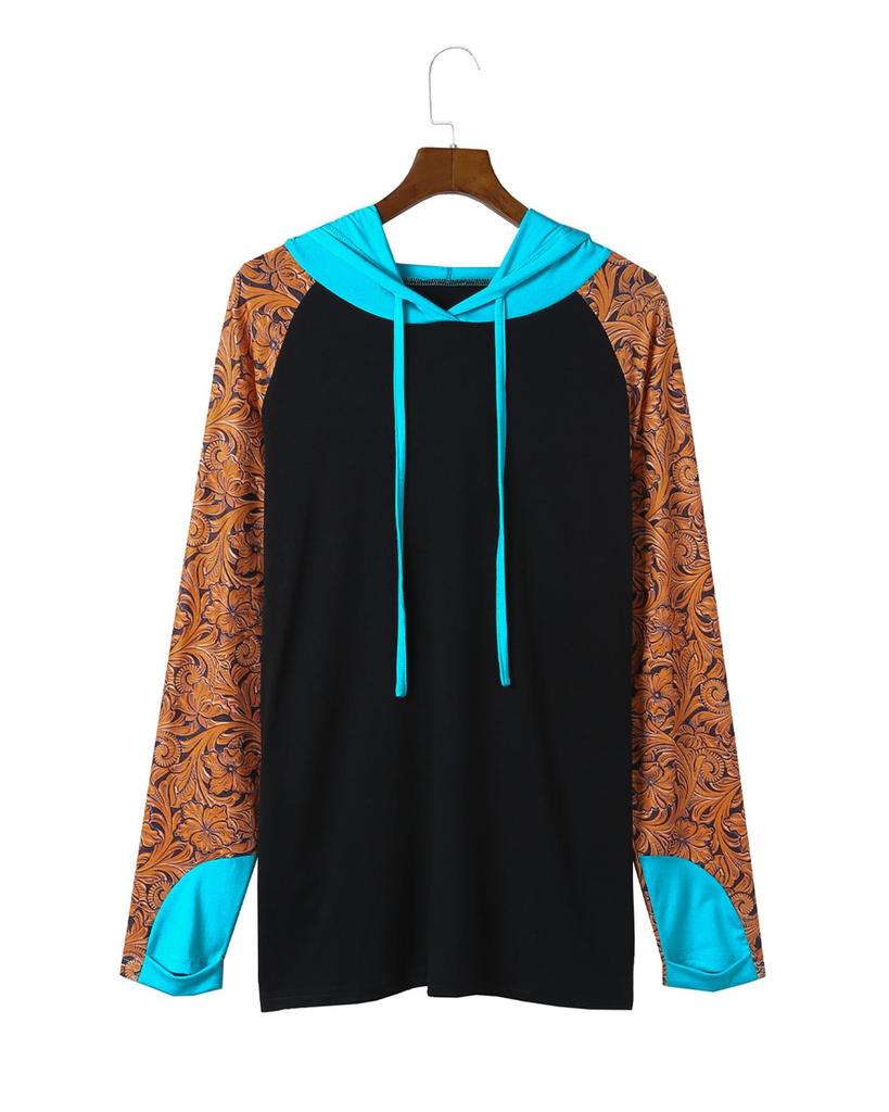 Azura Exchange Color Block Plus Size Hoodie