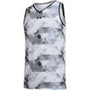 Баскетбольный трикотажный спортивный тренировочный жилет для мужчин, топы, белый 21500108-100