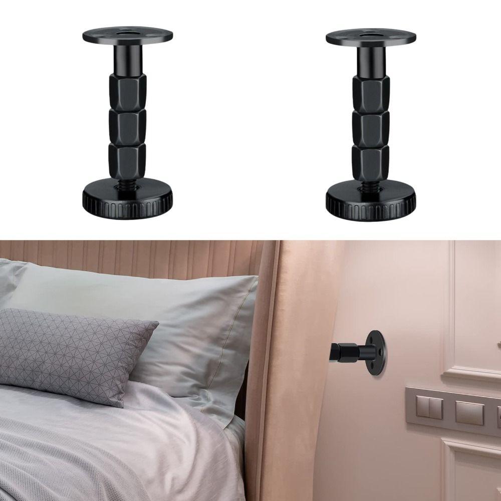 4pcs Adjustable Headboard Stabilizer Anti Scratch Anti-Shake Fixer Bed Stabilizer Storage Box