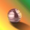 Металлическая кинетическая настольная игрушка для детей и взрослых, спиннер с оптической иллюзией для всего тела