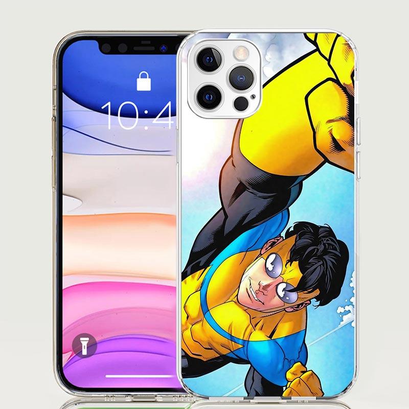 Крутой чехол I-Invincible для iPhone 17 Air 16 15 Plus 11 14 Pro Max 13 Mini 12 7 8 + SE Узорное искусство Индивидуальный чехол 17 Air