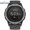 Мужские цифровые спортивные часы NORTH EDGE ALPS из углеродного волокна