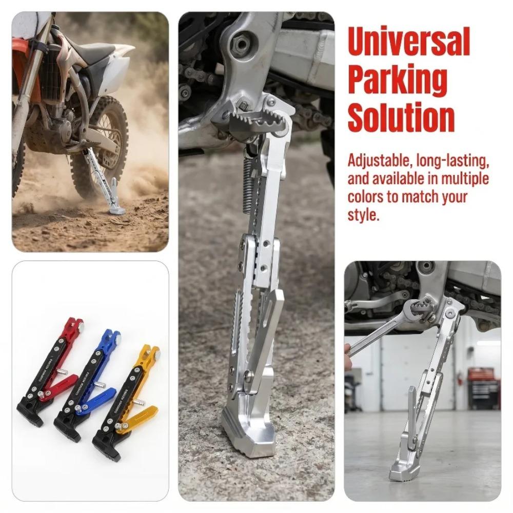 Single Side Support Scooter Kickstand CNC Adjustable Support Motorcycle Modification