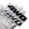 CMMR4 3D Metal 4WD Logo Car Rear Trunk Fender Emblem Badge Sticker for Hyundai IX25 IX35 Tucson Santafe